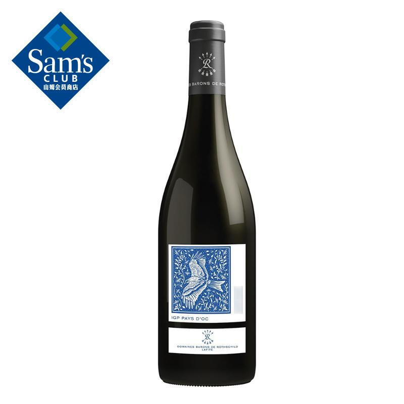 SAM(Lafite) 法国进口 奥希耶黑鸢红葡萄酒 750ml 14度 红酒